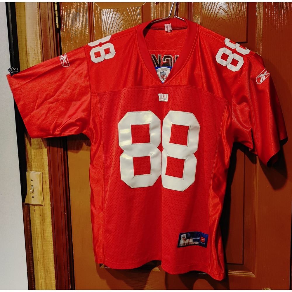 Reebok NFL Jersey Mens XL Red Good Hakeem Nicks 88 NY Giants Mesh